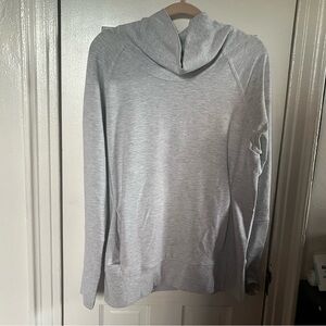 Lululemon Gray Hooded Sweatshirt